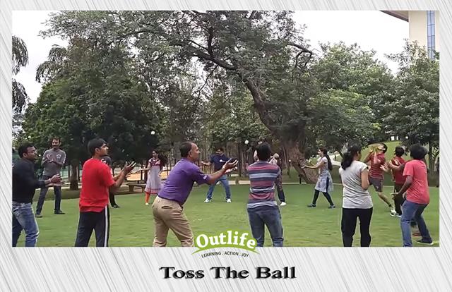 Team Bonding Activity - Toss the Ball