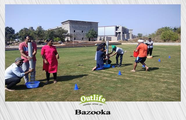 Bazooka Team Building Activity 
