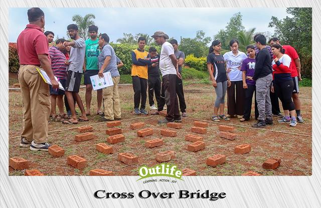 CrossOver Bridge Outbound Training activity