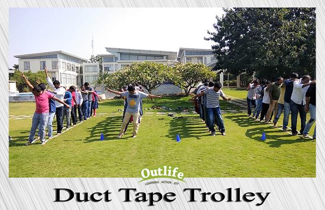 Team Bonding Activity - Duct Tape Trolley