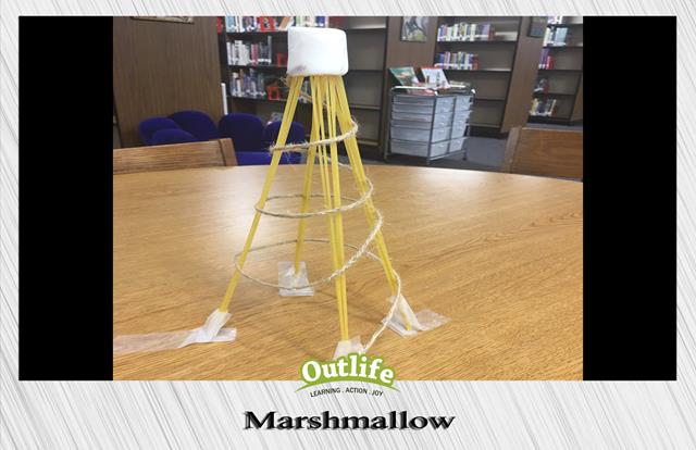 Marshmallow challenge is a team building activity for innovation