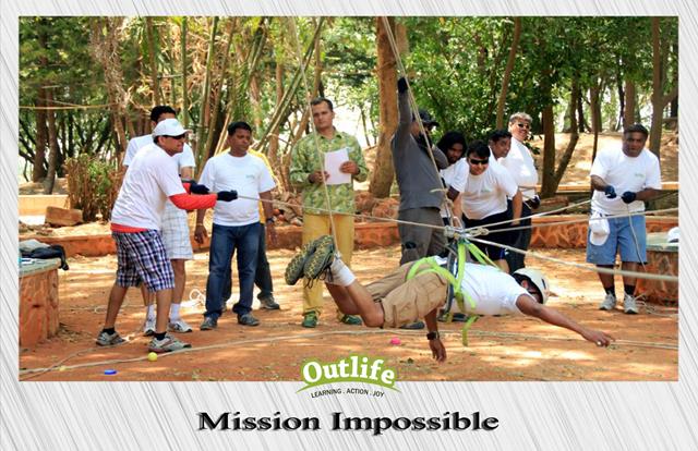 Mission Impossible Outbound Training Activity