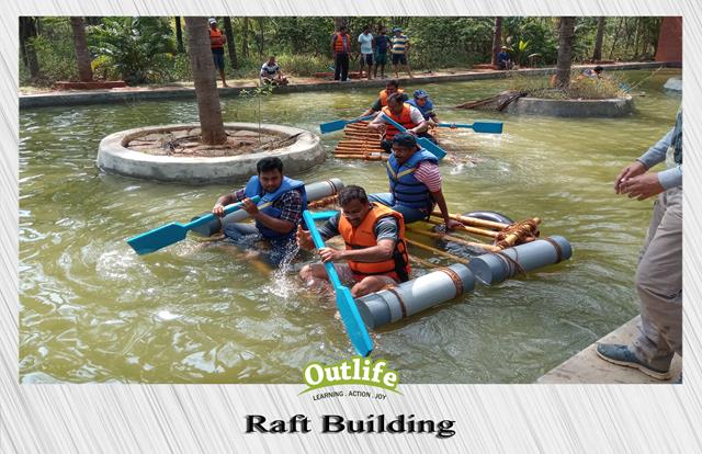 Raft Building Team Activity